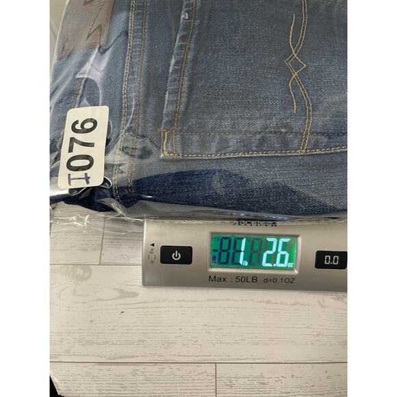 Lucky Brand Lola Womans Dark Denim Straight Ankle Jeans Size 10 - Picture 6 of 6